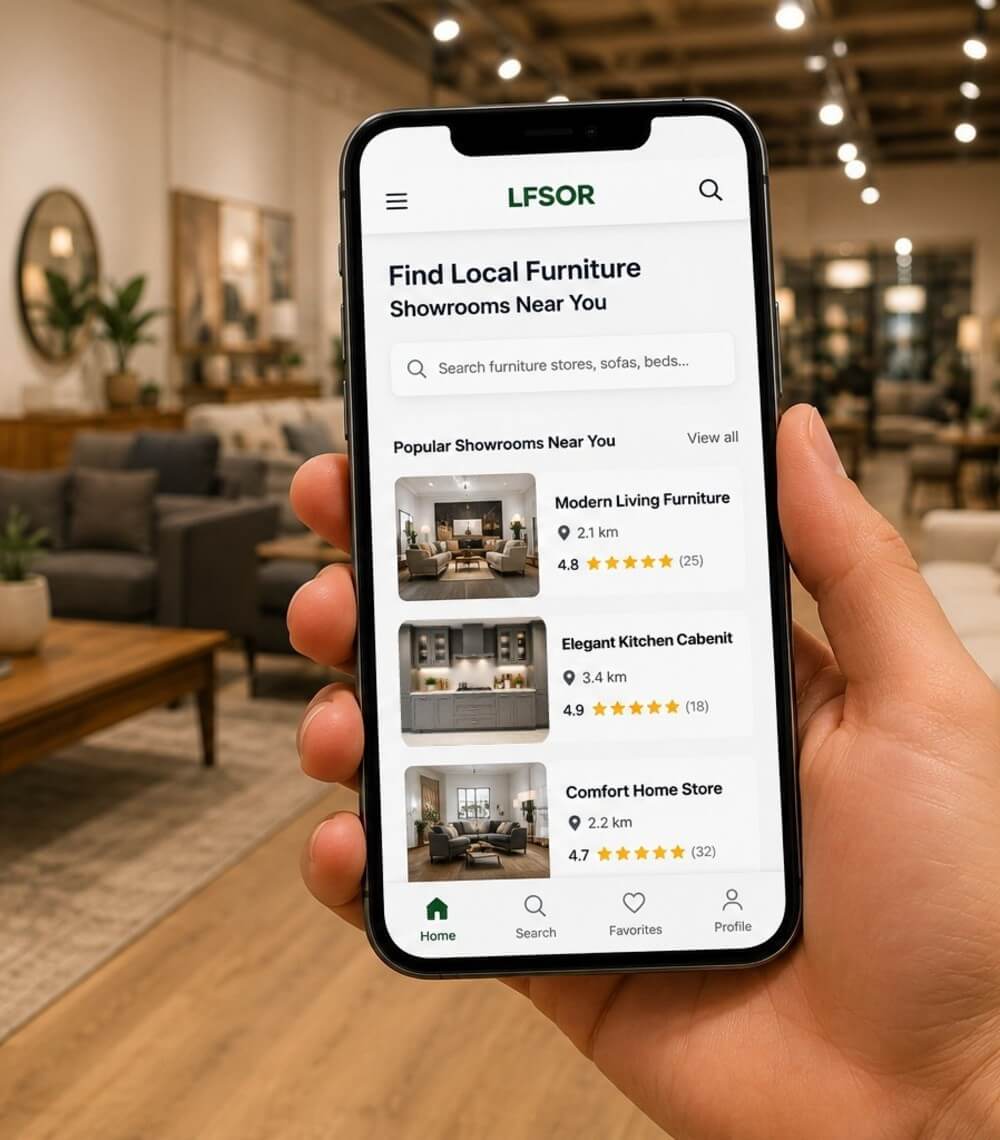Furnishing your home through local stores is more convenient and more trustworthy. Discover nearby home furnishing stores anytime with LFSOR.com